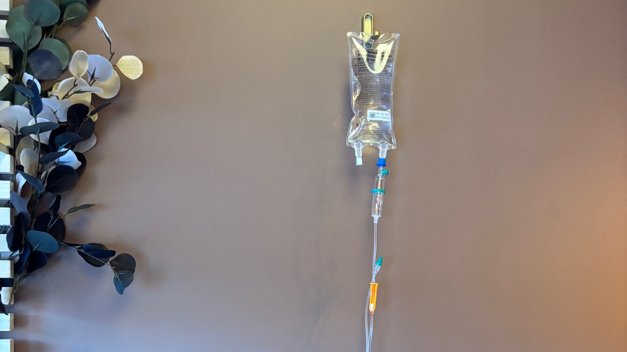 IV-drypp på klinikken